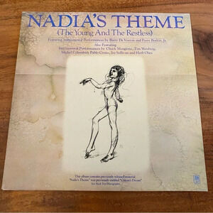 Vinyl  Record Young and the Restless Soap Opera Nadia’s Theme 1976 A&M Records